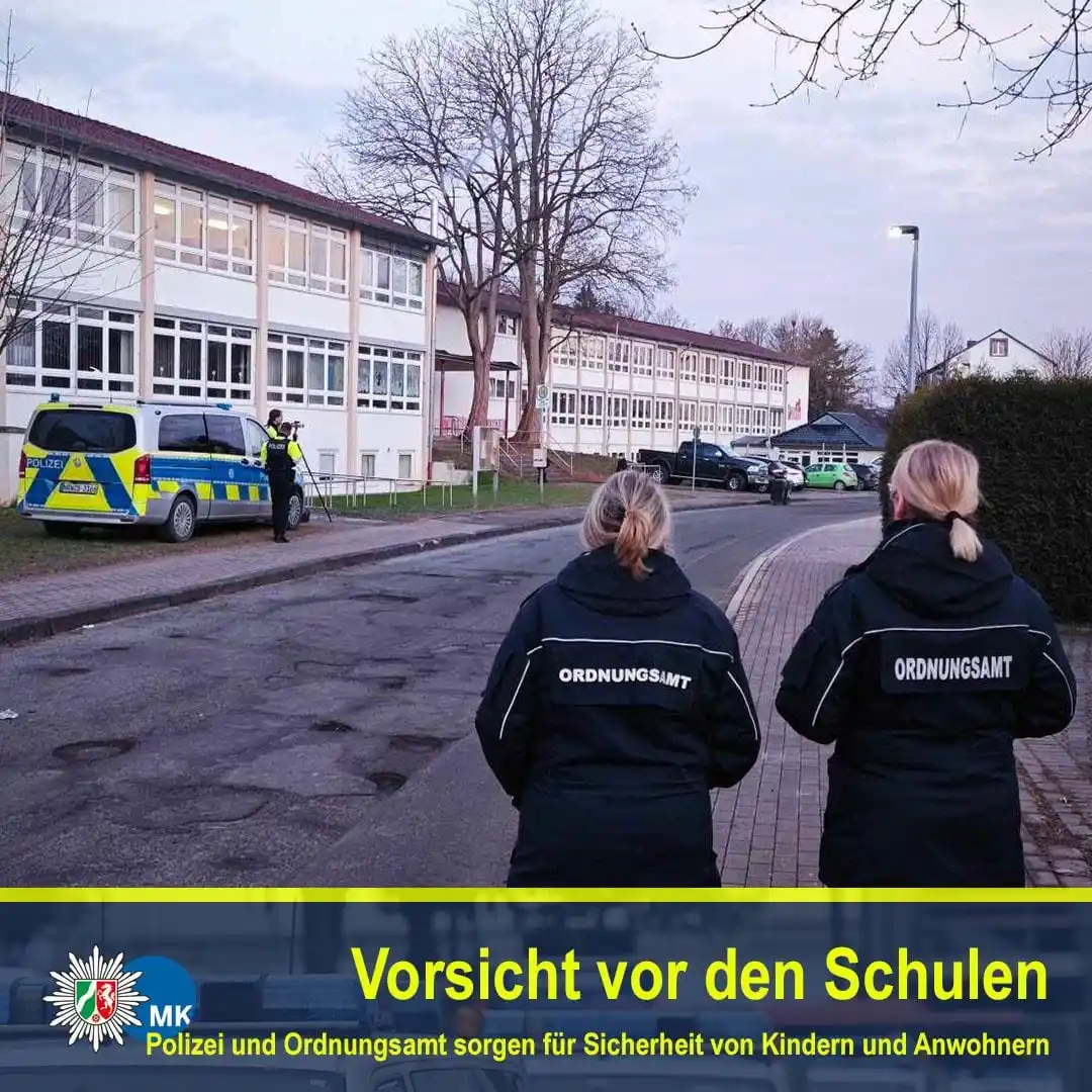 Image from Polizei NRW Märkischer Kreis: 👋 Immer wieder sind wir unterwegs, um die Schwächsten zu schützen. In...