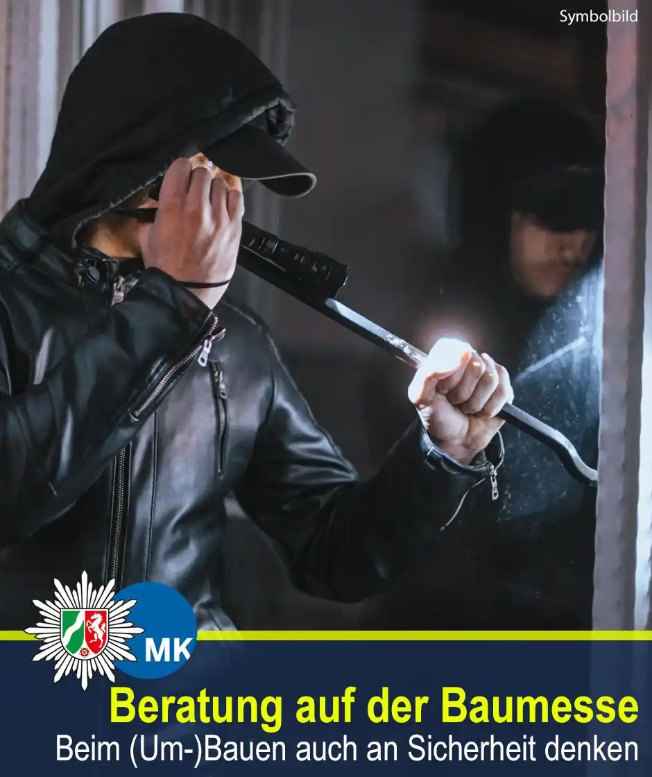 Image from Polizei NRW Märkischer Kreis: Wer (um-)baut, der sollte auch an Einbrecher denken und auf Sicherheit...