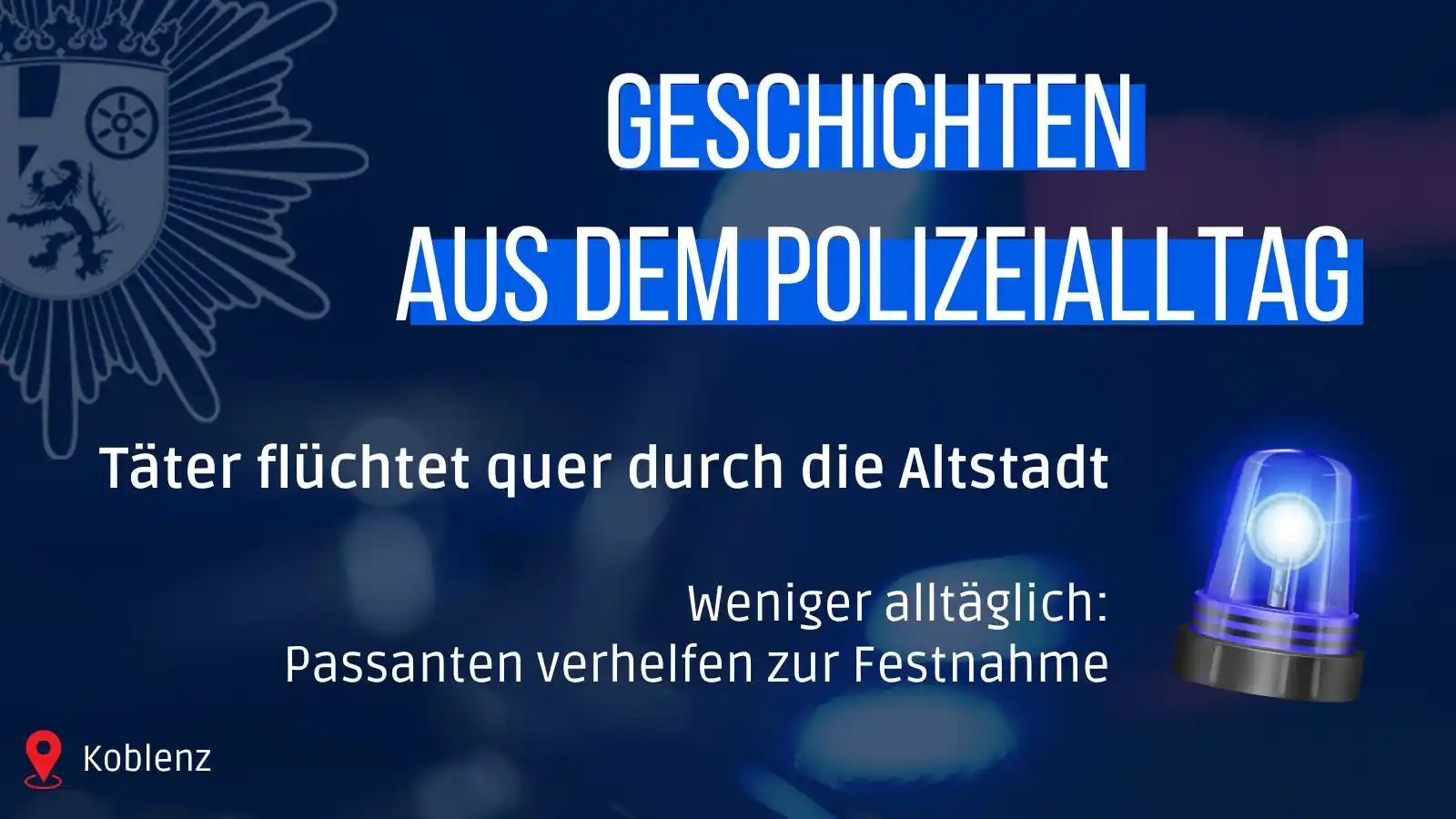 Image from Polizeipräsidium Koblenz : ⚠️ Am 23.02.2025 kam es zu einer körperlichen Auseinandersetzung. Ein ...
