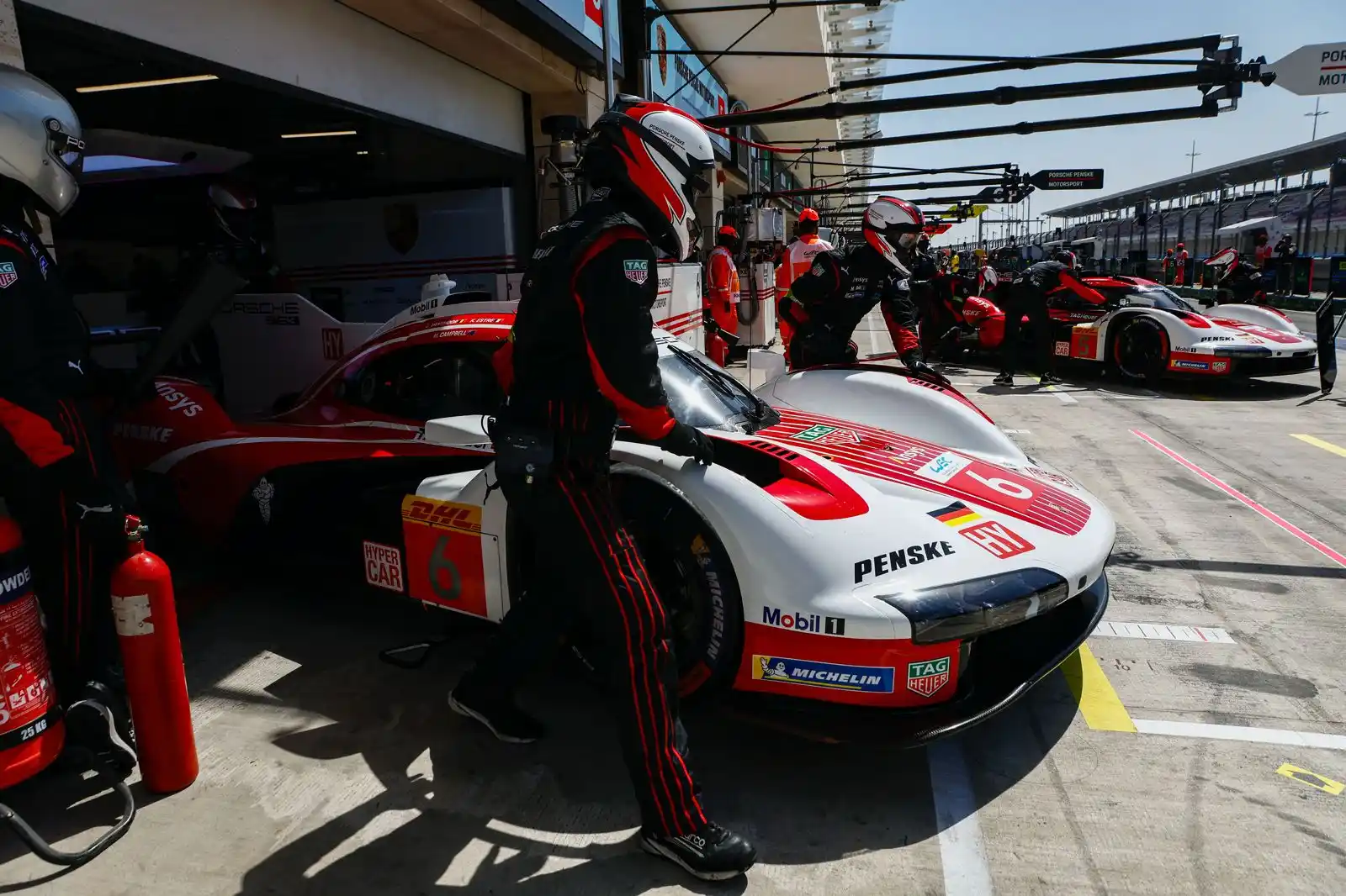 Image from Porsche Motorsport: *WEC: The “Qatar 1812km” start today* ➡️ Four days after the offici...