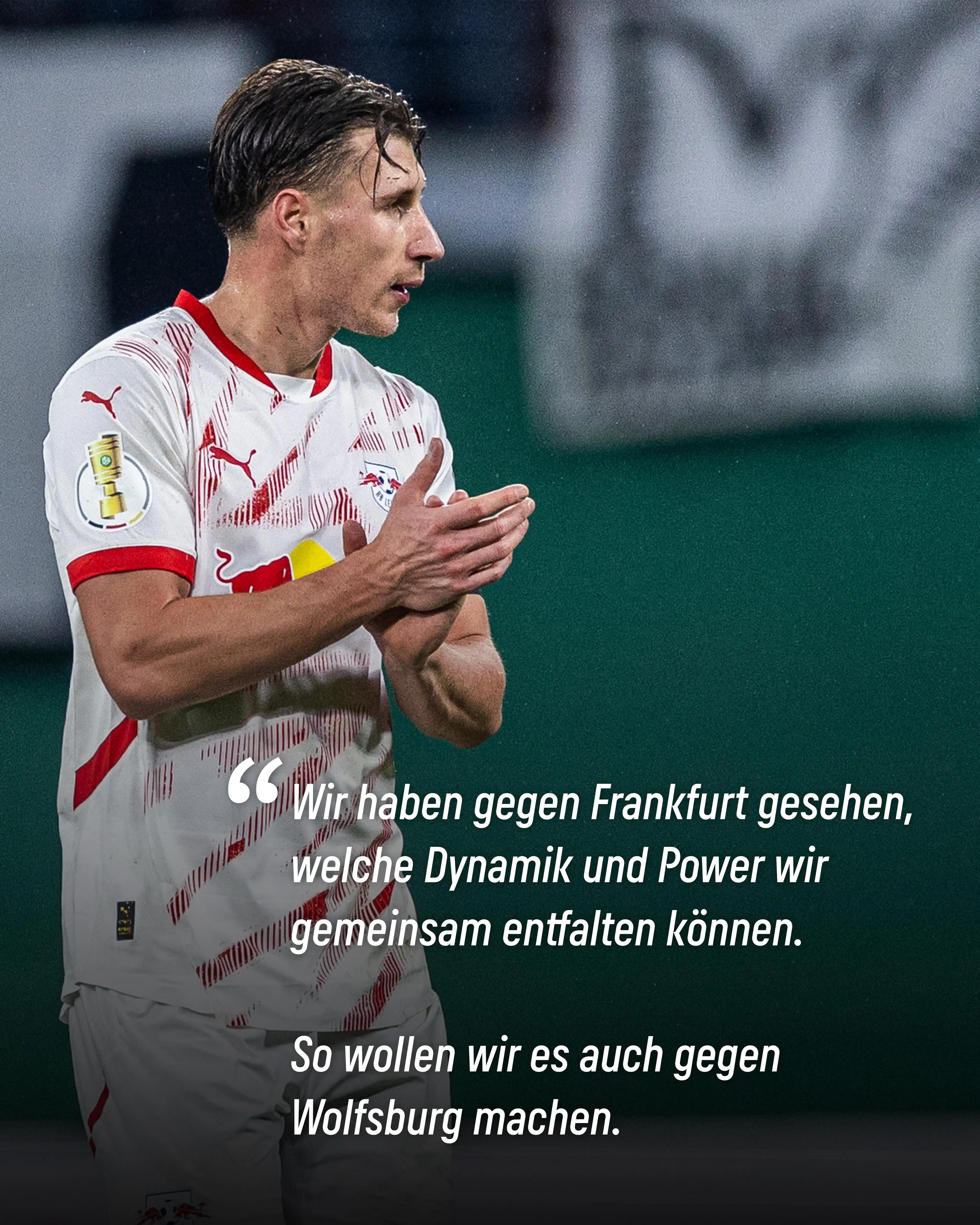 Image from RB Leipzig: *Das Round-up zum Aufeinandertreffen mit den 🐺* 🗞️ *Gegnercheck mit...