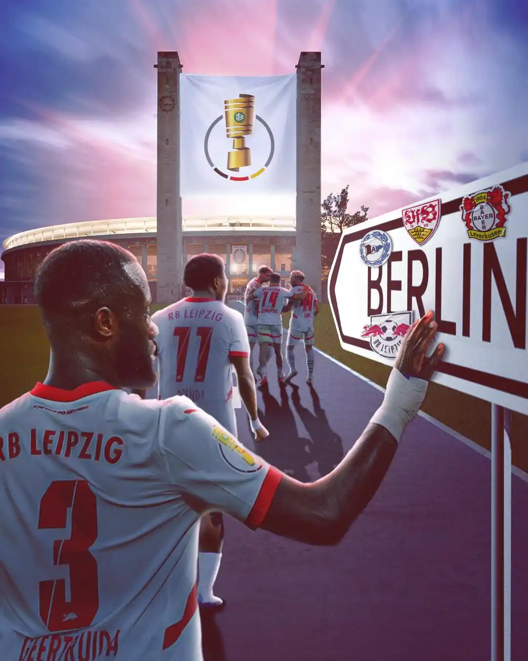 Image from RB Leipzig: Guten Morgen *Halbfinalisten* ☀️ Man schläft einfach gut nach so eine...