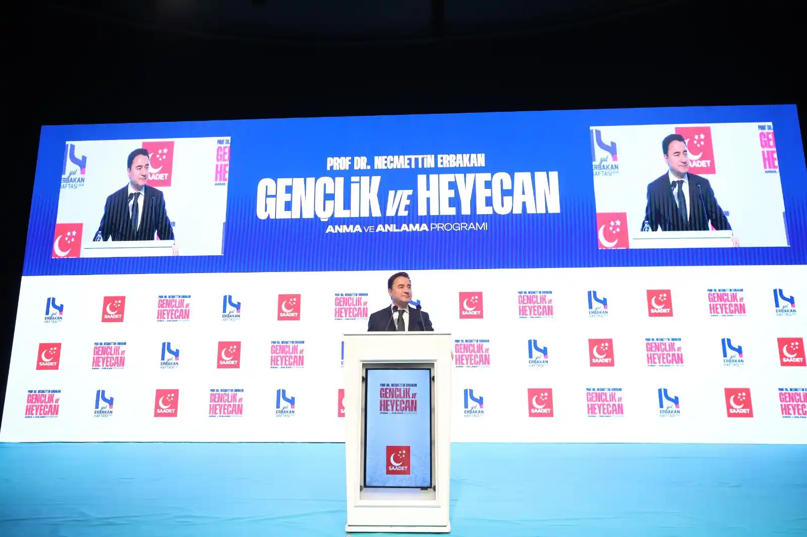 Image from Saadet Partisi: Demokrasi ve Atılım Partisi Genel Başkanı Ali Babacan, <a class="text-...