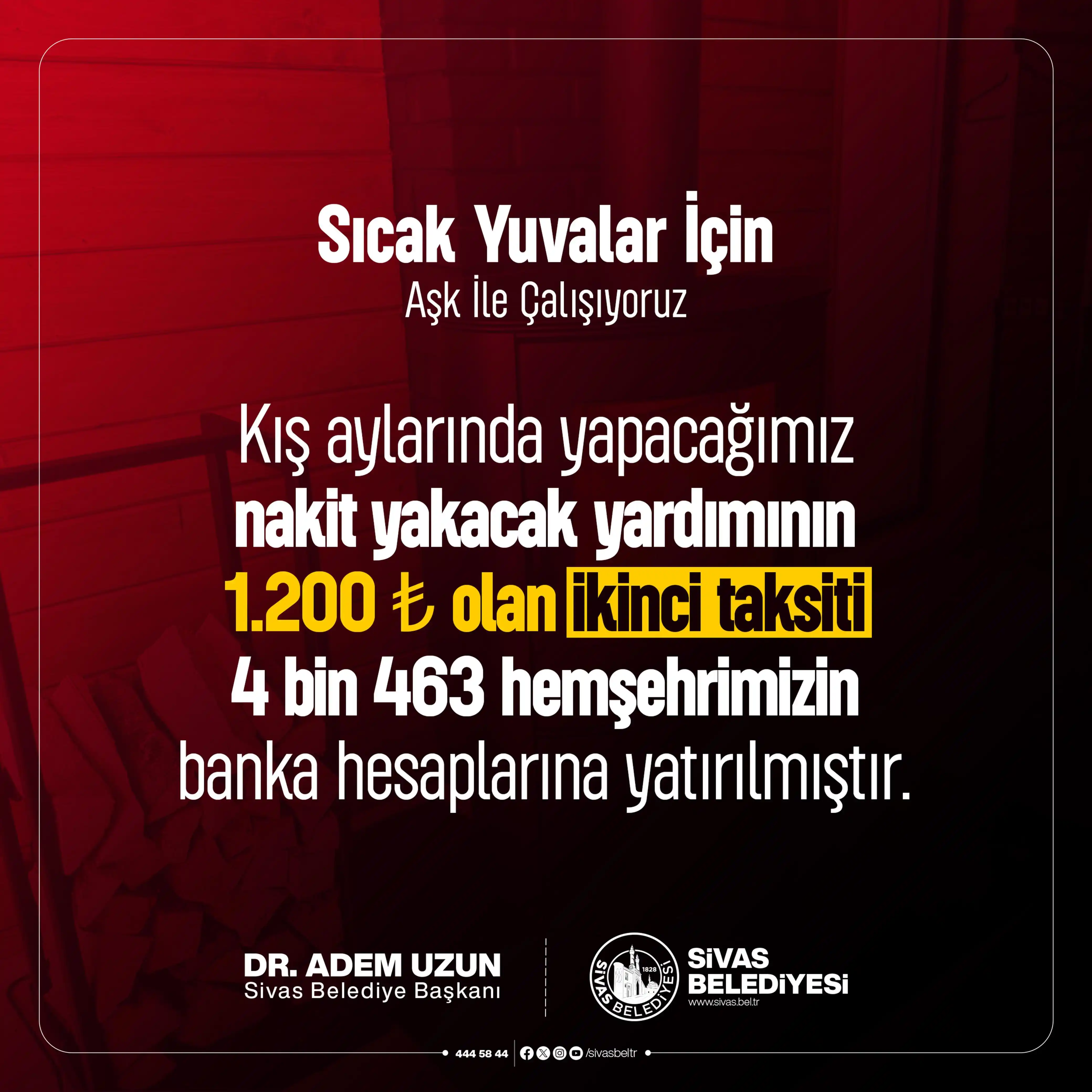 Sivas Belediyesi post