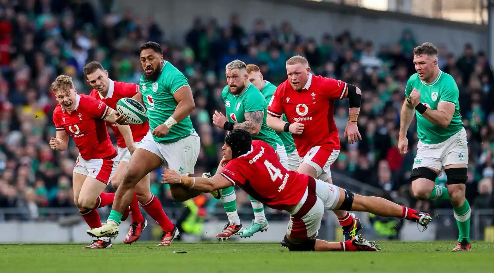 Image from Six Nations Rugby: *🚨PRE MATCH REPORT🚨🏴󠁧󠁢󠁷󠁬󠁳󠁿WAL⚔️IRE☘️*  • 📈Wales have lost 14...