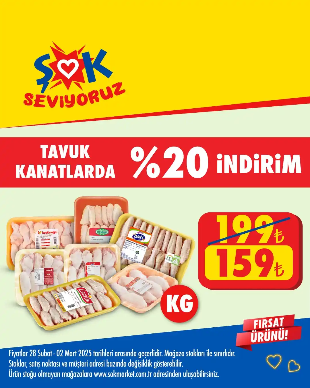 Image from Şok Marketler: Tavuk kanat yemeyi <a class="text-blue-500 hover:underline cursor-poin...
