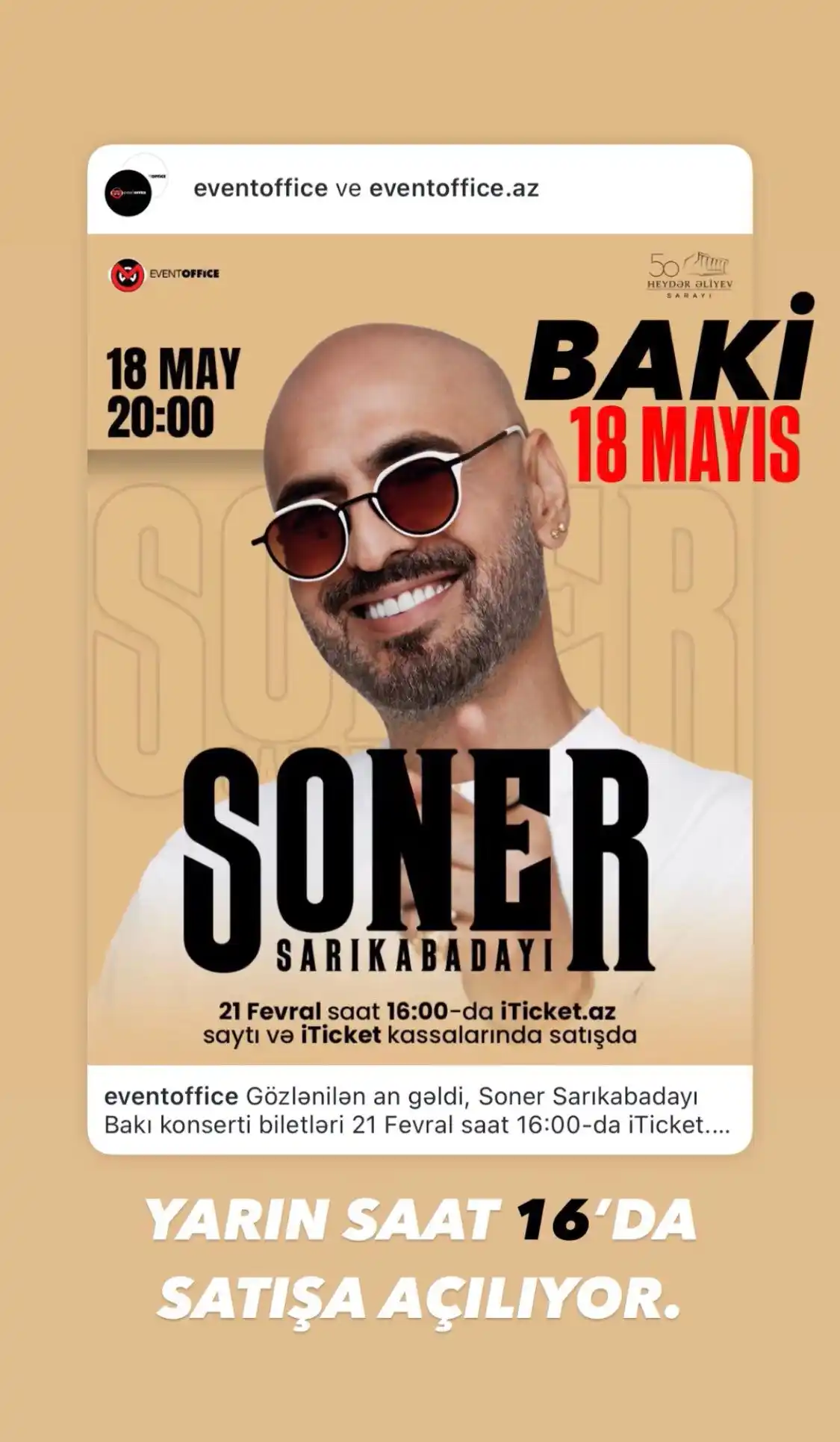 Soner Sarıkabadayı post