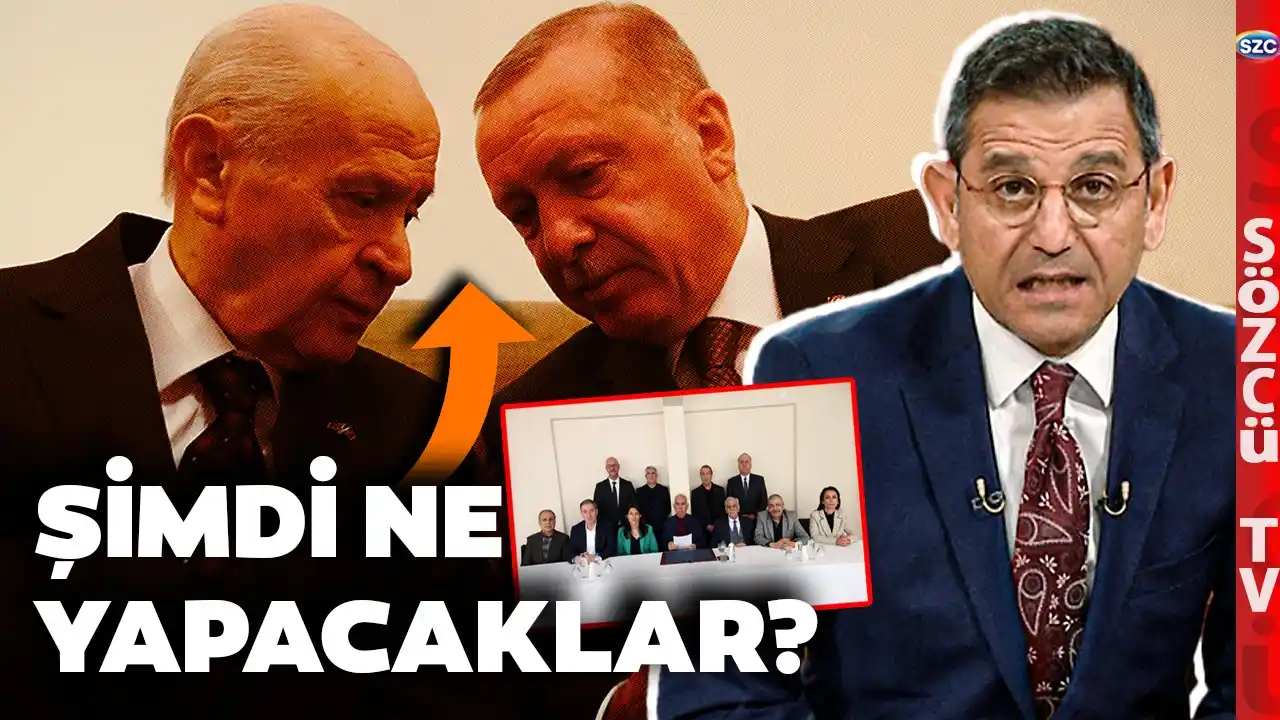 Image from Sözcü Televizyonu: Öcalan'dan Fesih Açıklaması Geldi! Gözler Erdoğan ve Bahçeli'ye Döndü!...