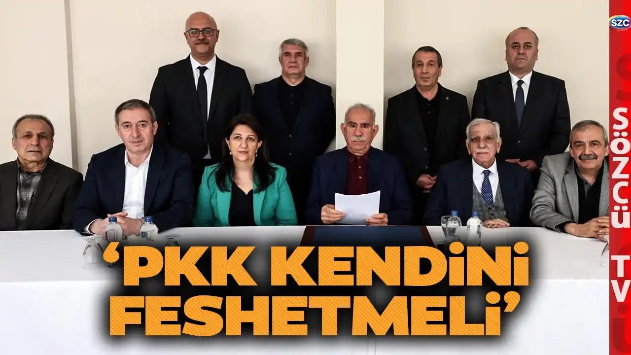 Image from Sözcü Televizyonu: İmralı'dan Beklenen Açıklama Geldi! 'PKK Kongreyi Toplayıp Kendini F...