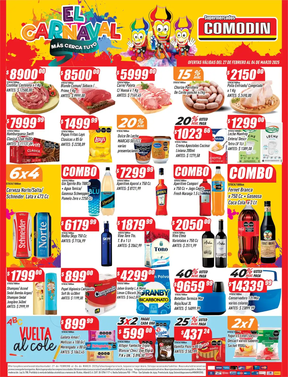Supermercados Comodin post