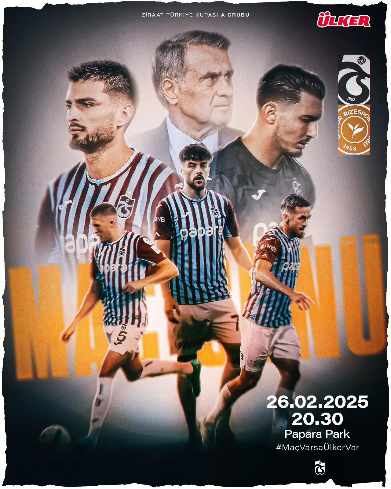 Image from Trabzonspor: 🔥 Bugün ❤️💙 🆚 Çaykur Rizespor 🏆 Ziraat Türkiye Kupası Grup Aşaması...