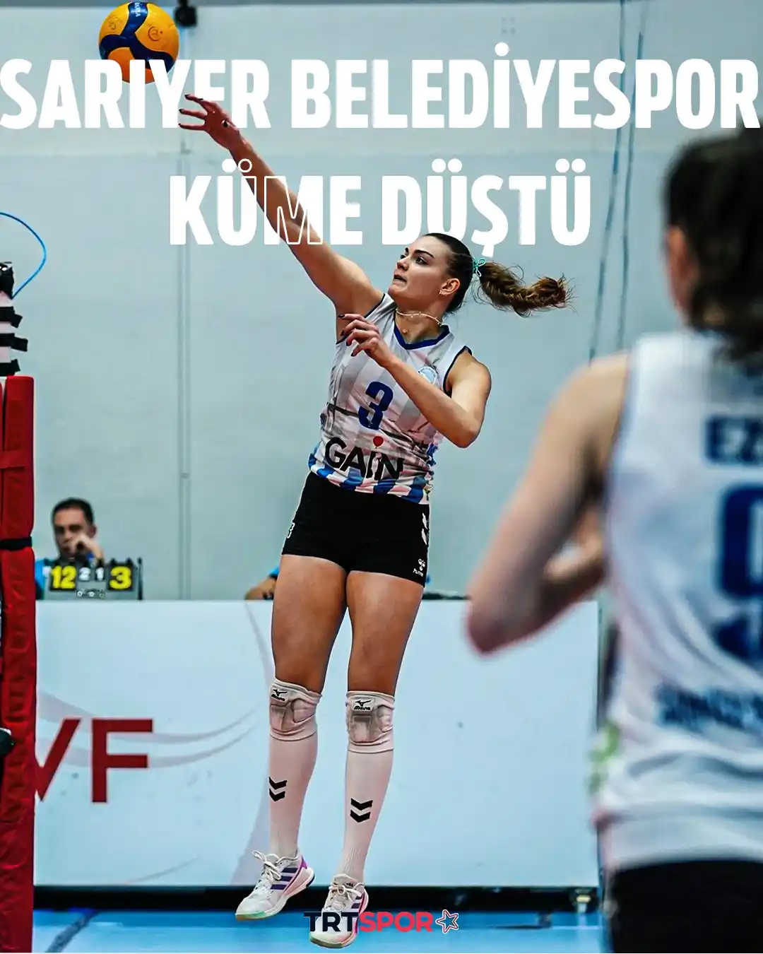 Image from TRT Spor Yıldız: 🔵⚪️ Sarıyer Belediyespor küme düştü 🏐 Fenerbahçe Medicana’ya 3-1 y...