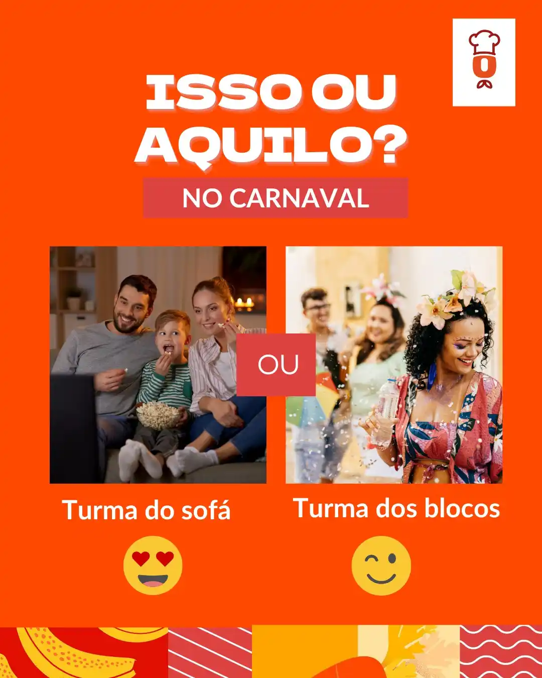 Image from TudoGostoso | Receitas, doces, petiscos, massas, achadinhos e muito mais!: Bom dia, TudoGostosinhos! ✨Carnaval tá chegando e a gente quer saber: ...