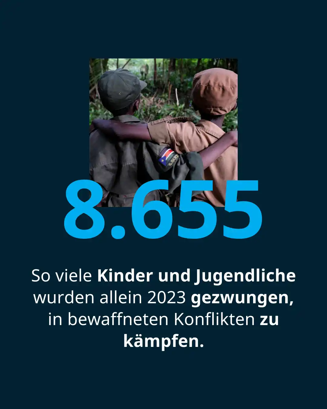 Image from UNICEF Deutschland: 🆘 Kinder leiden am meisten unter Kriegen und Konflikten. Besonders gr...