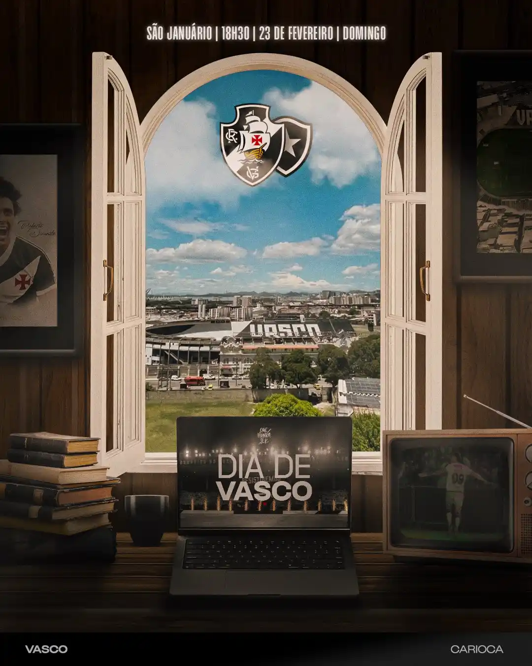 Image from UOL | Vasco Agora: 💢 DIA DE VASCO! 💢 <a class="text-blue-500 hover:underline cursor-po...