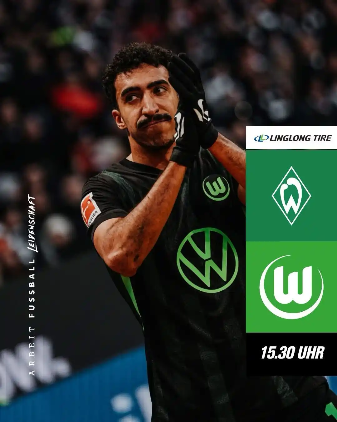 Image from VfL Wolfsburg : Weiter geht’s! 💚🐺 ⚽️ Bundesliga ⚔️ Werder Bremen 🏟️ Weserstadion ...