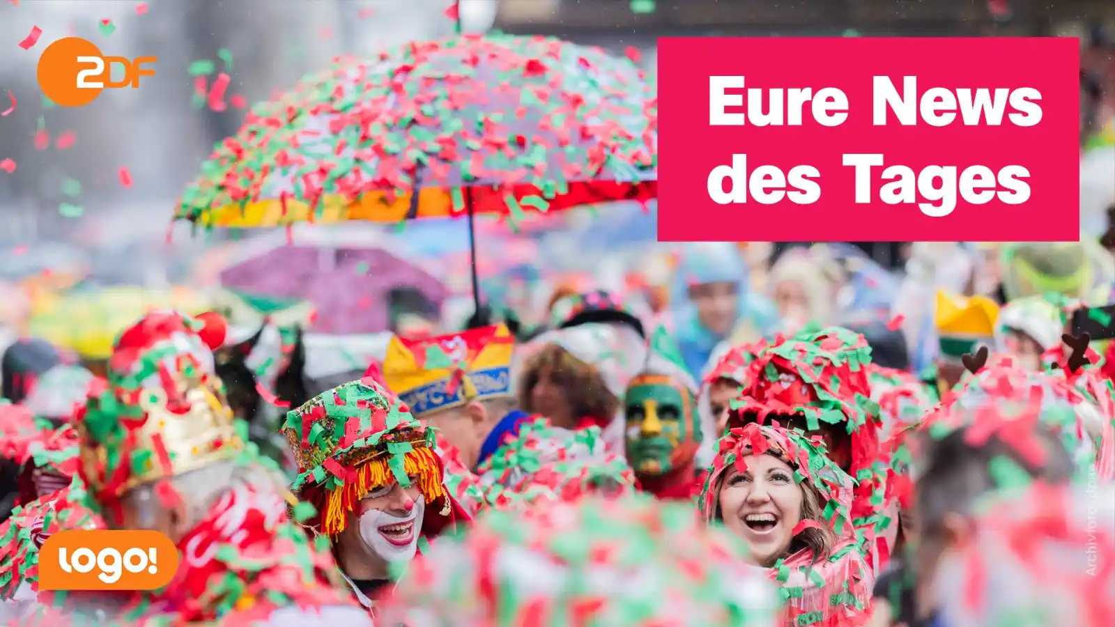 Image from ZDF logo!: Leuteee, seid ihr schon in Faschings-Stimmung? (Bei mir heißt das Fasc...
