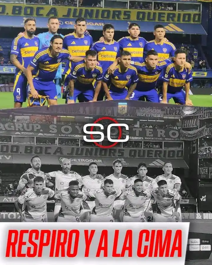 Image from ASportsFut🎙️⚽: *🔥 BOCA SE RECUPERÓ Y ES LÍDER 🔥* *🤯 El Xeneize de Gago, tras la e...