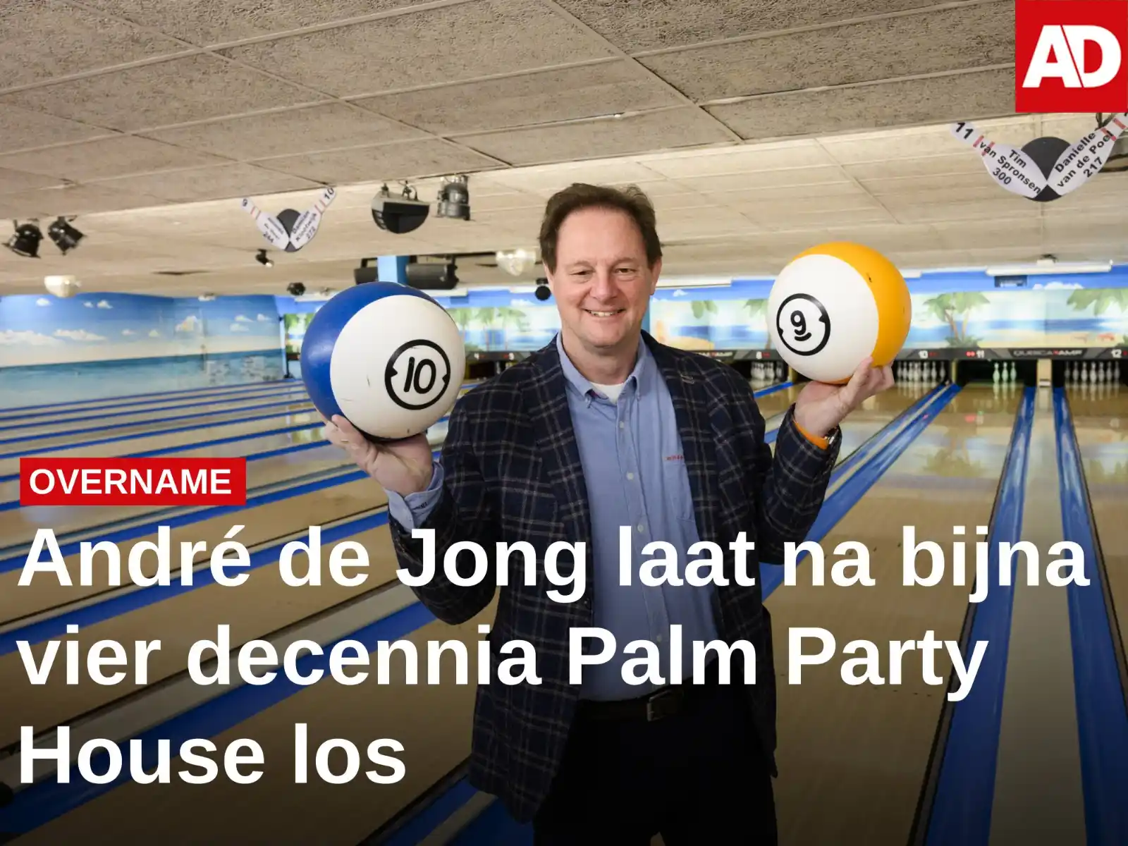 Image from AD De Dordtenaar: De veertig jaar haalt *André de Jong* net niet als eigenaar van het *P...