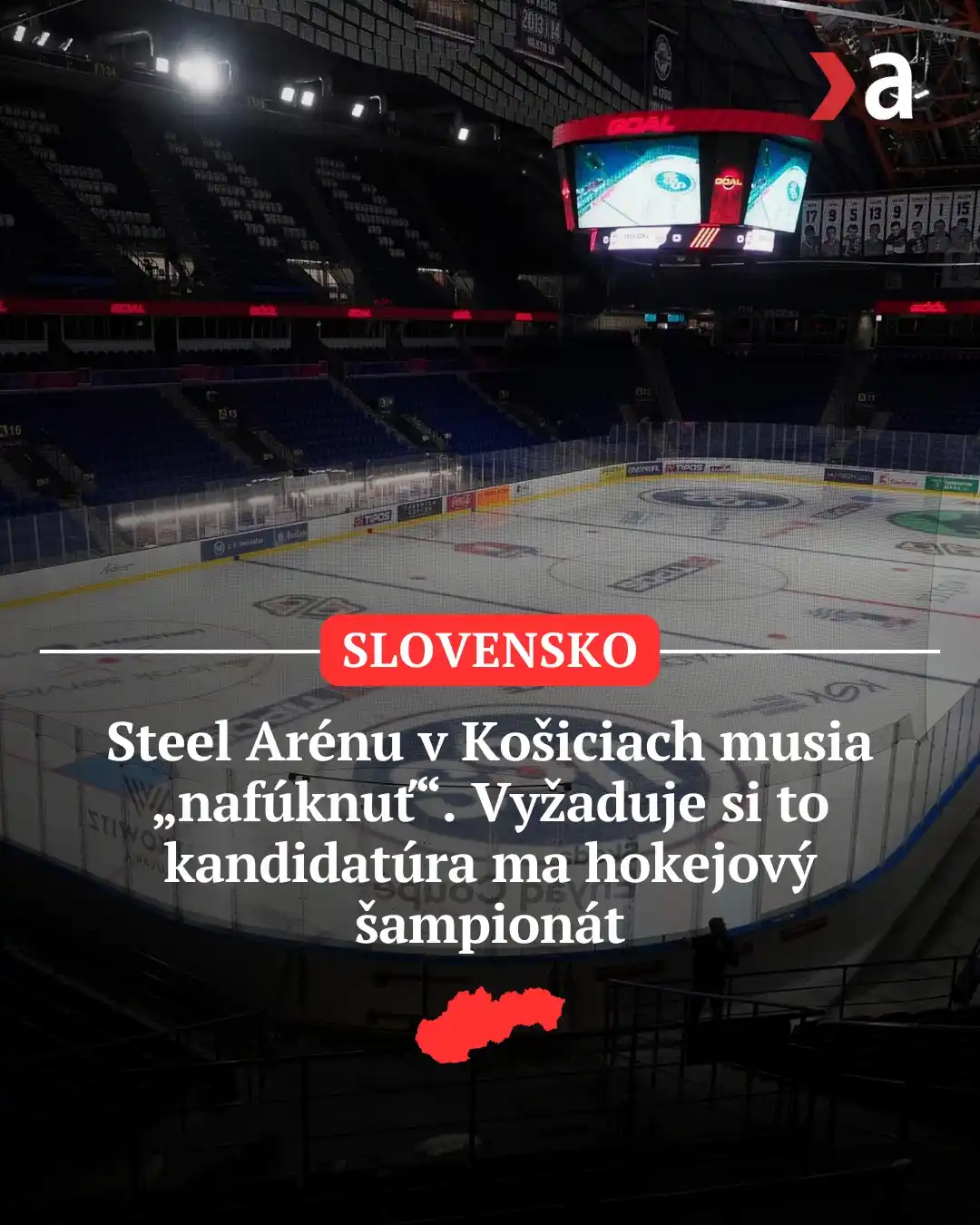 Image from Aktuality.sk: Chýba takmer 1700 sedadiel. Slovensko chce organizovať v roku 2029 Maj...