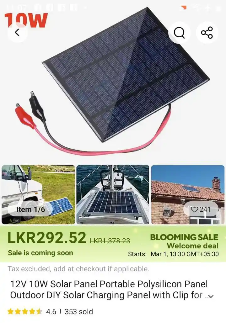 Aliexpress බඩු ලාබෙට🛍🇱🇰 post