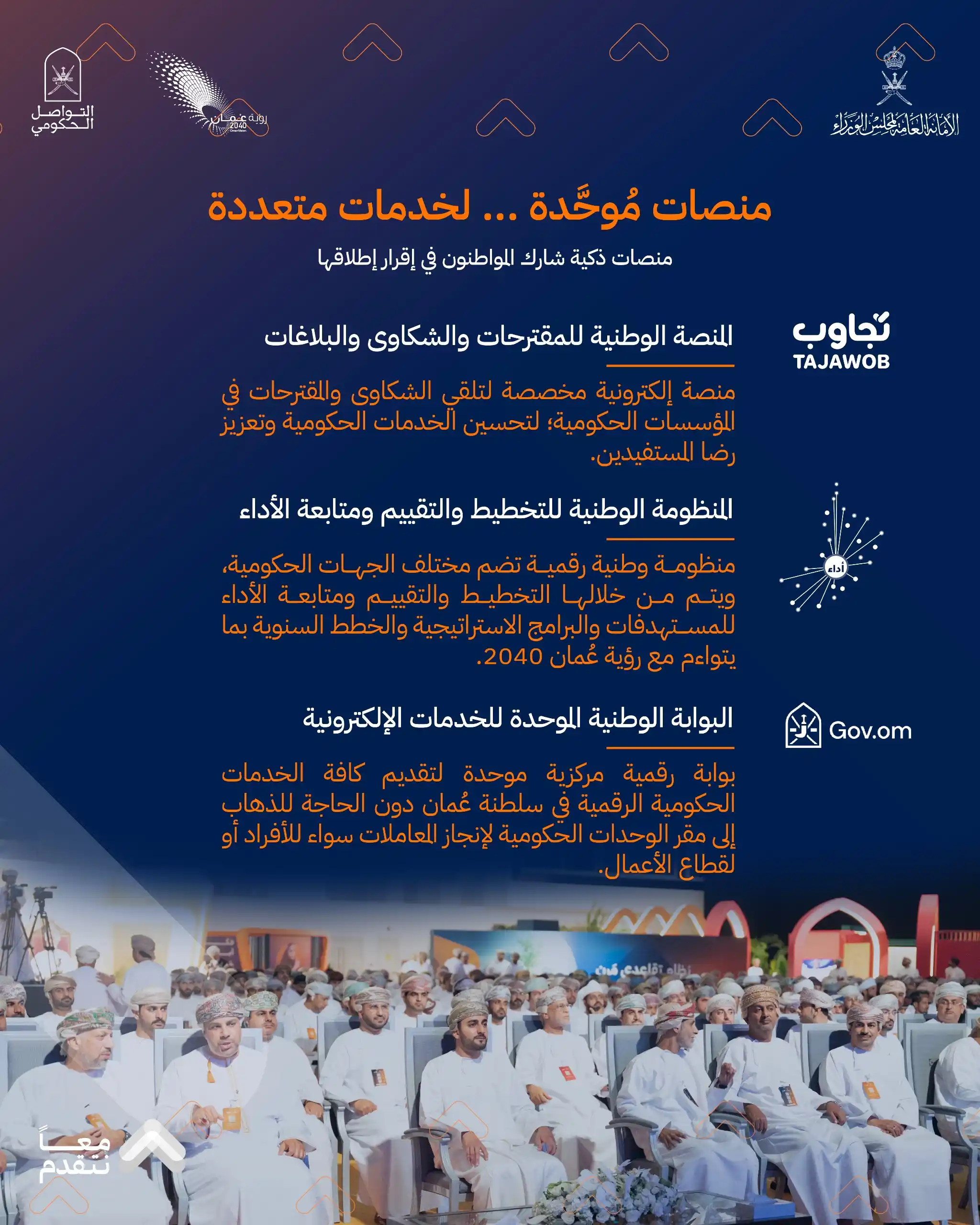 Image from التواصل الحكومي- سلطنة عُمان: في حدث الحوار والشراكة الأبرز <a class="text-blue-500 hover:underline ...
