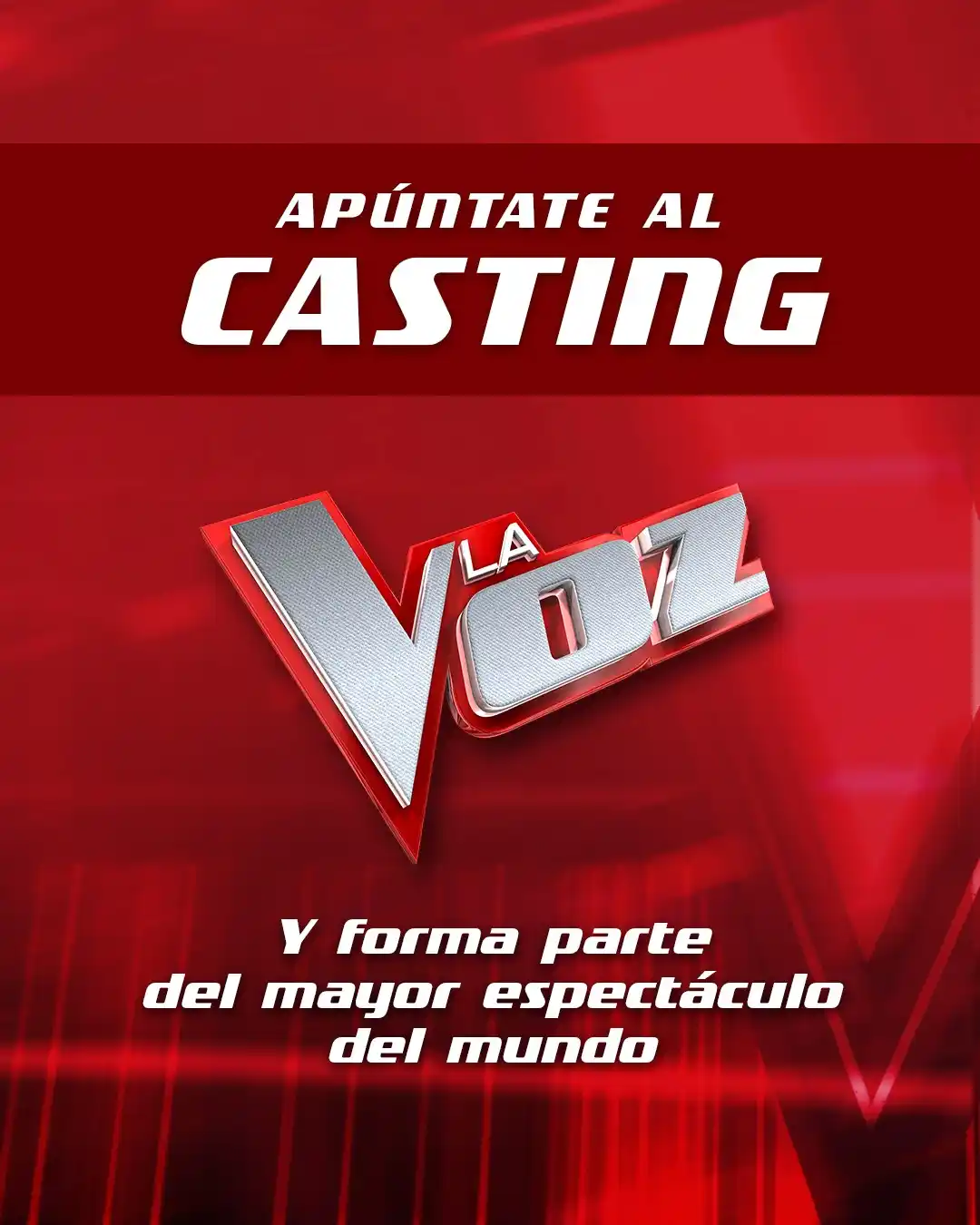 Image from Antena 3: 🎶 ¿Sueñas con cantar encima de un escenario? ✌️ ¡Ha llegado tu moment...