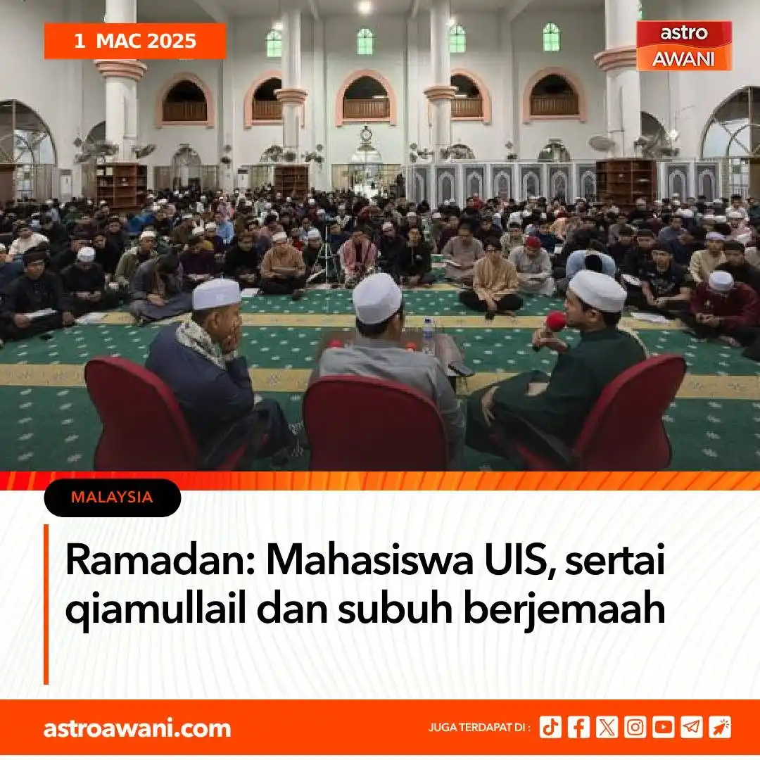 Image from Astro AWANI: Qiamullail dan solat berjemaah sangat berkesan dalam mendidik hati dan...