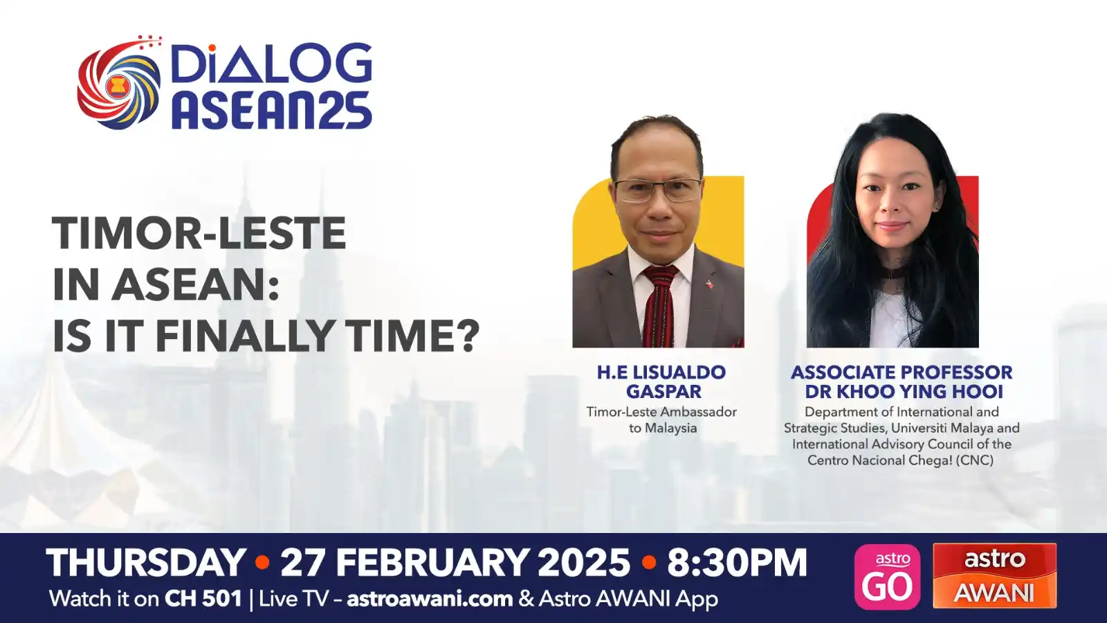 Image from Astro AWANI: On this episode of Dialog ASEAN25, we’ll take a closer look at Timor-L...