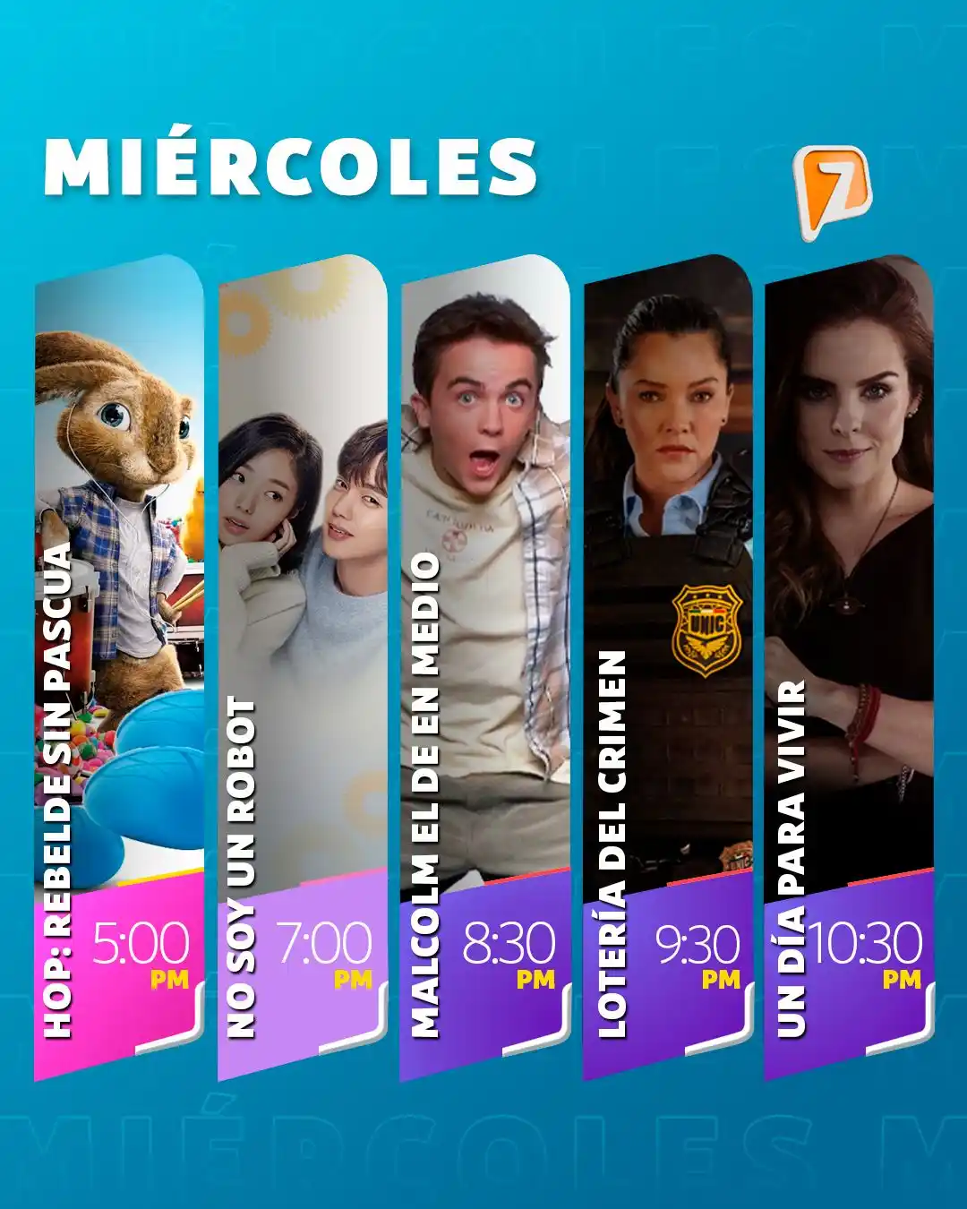 Image from Azteca 7: Miércoles de rockear, y disfrutar de una tarde de aventuras y romances...