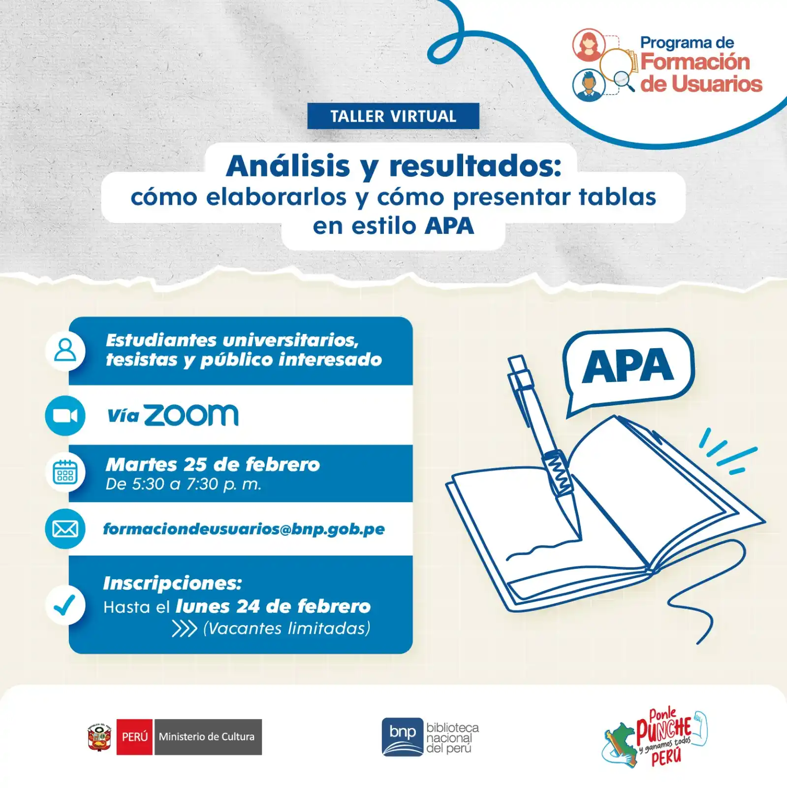Image from Biblioteca Nacional del Perú: ¡Potencia tu tesis! 📄🎓 👩💻 Aprende cómo organizar el análisis de ...