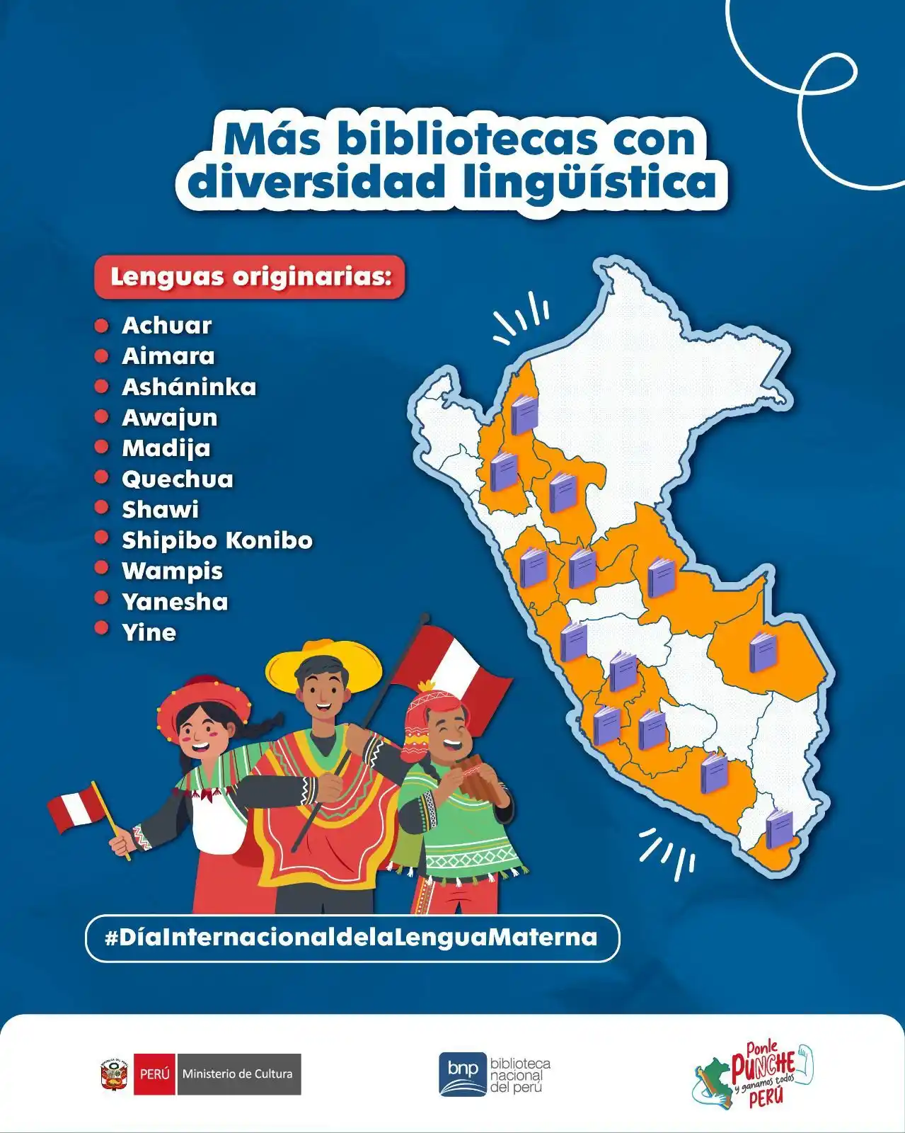 Image from Biblioteca Nacional del Perú: ¡Hoy celebramos nuestras raíces! 🌿 💬 En el Día Internacional de la ...