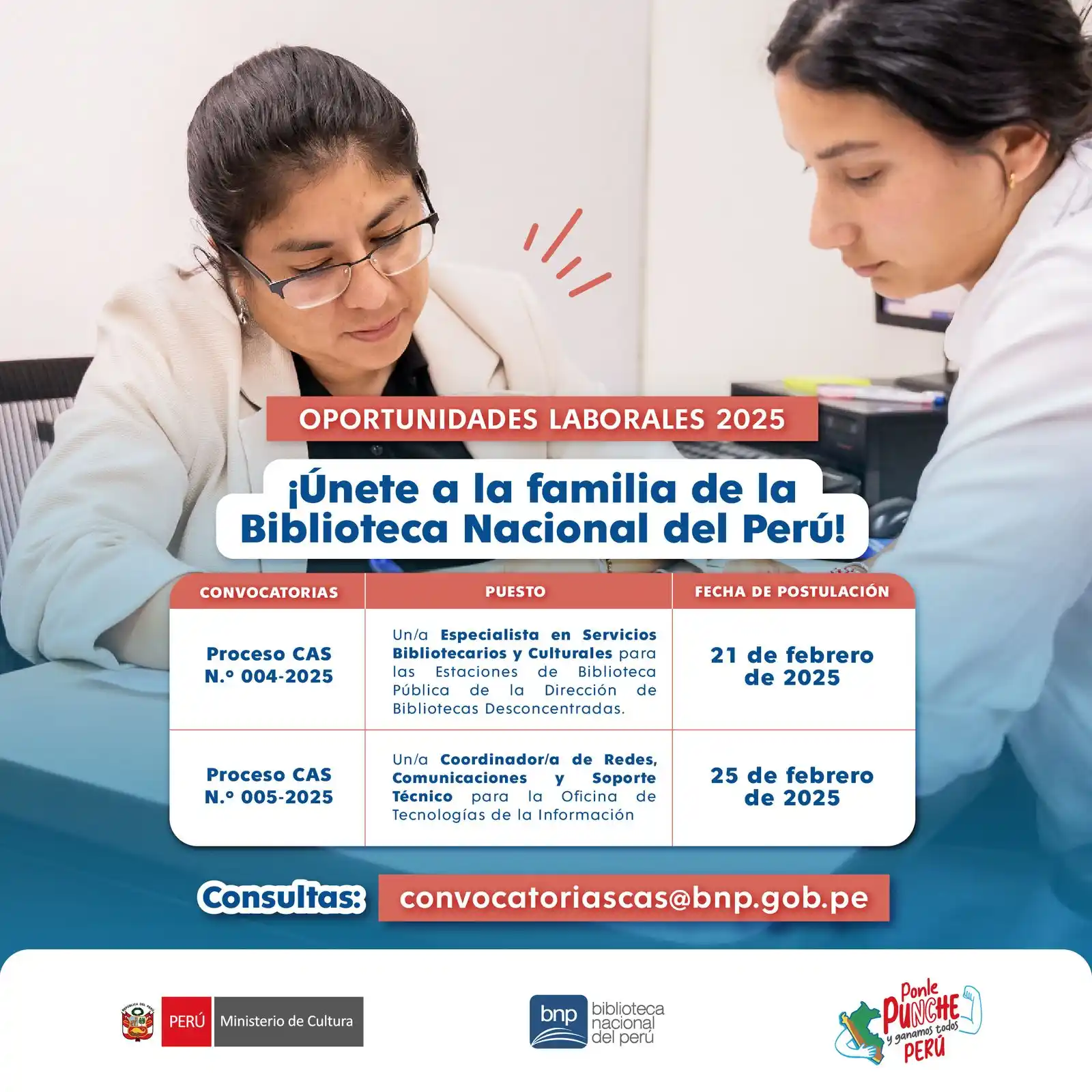 Image from Biblioteca Nacional del Perú: ¡Postula y trabaja con los guardianes de la memoria del Perú! 🧑💻📜�...