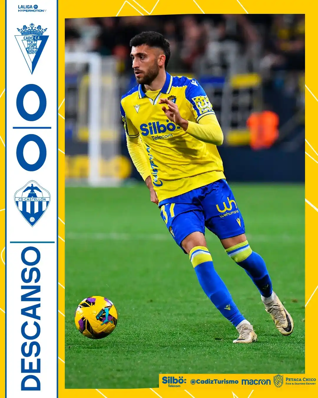 Image from Cádiz Club de Fútbol: 💛⚫️ <a class="text-blue-500 hover:underline cursor-pointer" href="/ha...