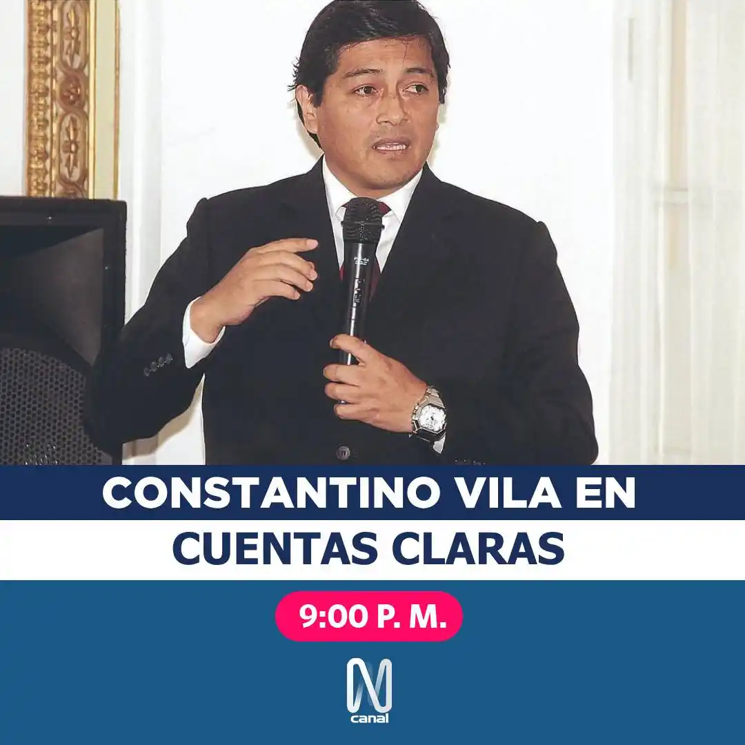 Image from Canal N: Omar Mariluz entrevistará a Constantino Vila sobre su nombramiento com...