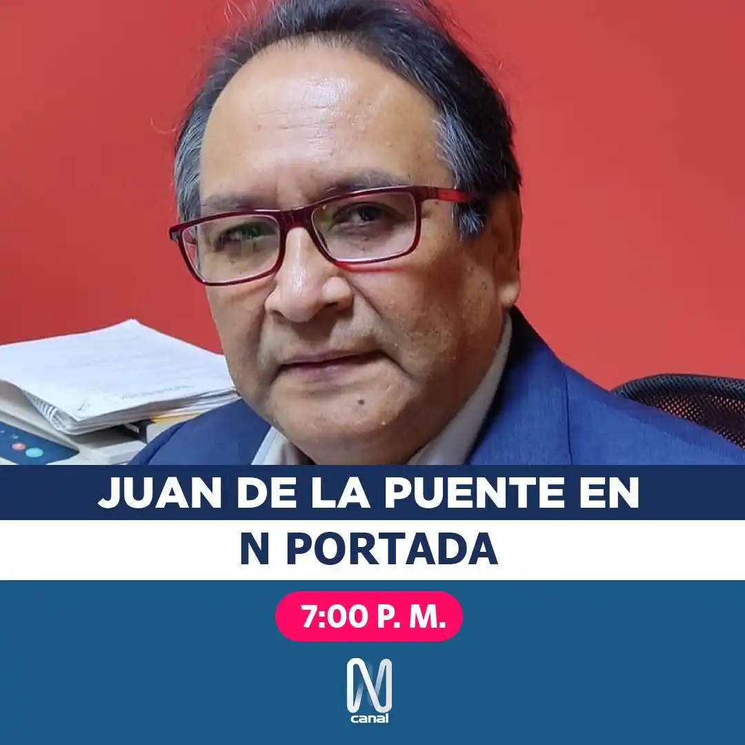 Image from Canal N: Mario Ghibellini entrevistará al analista político Juan de la Puente s...