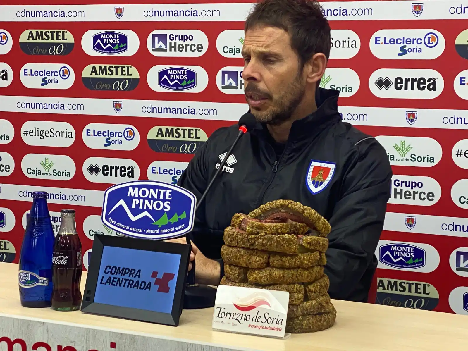Image from CD Numancia de Soria: 🎙️ RdP I *Aitor Calle: "Queremos recuperar la sensación de equipo de ...
