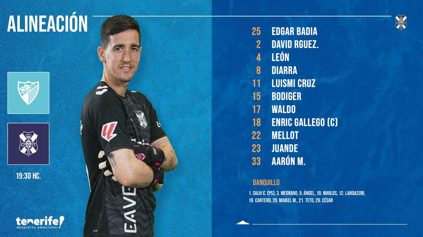 Image from CD Tenerife: XI del <a class="text-blue-500 hover:underline cursor-pointer" href="/...