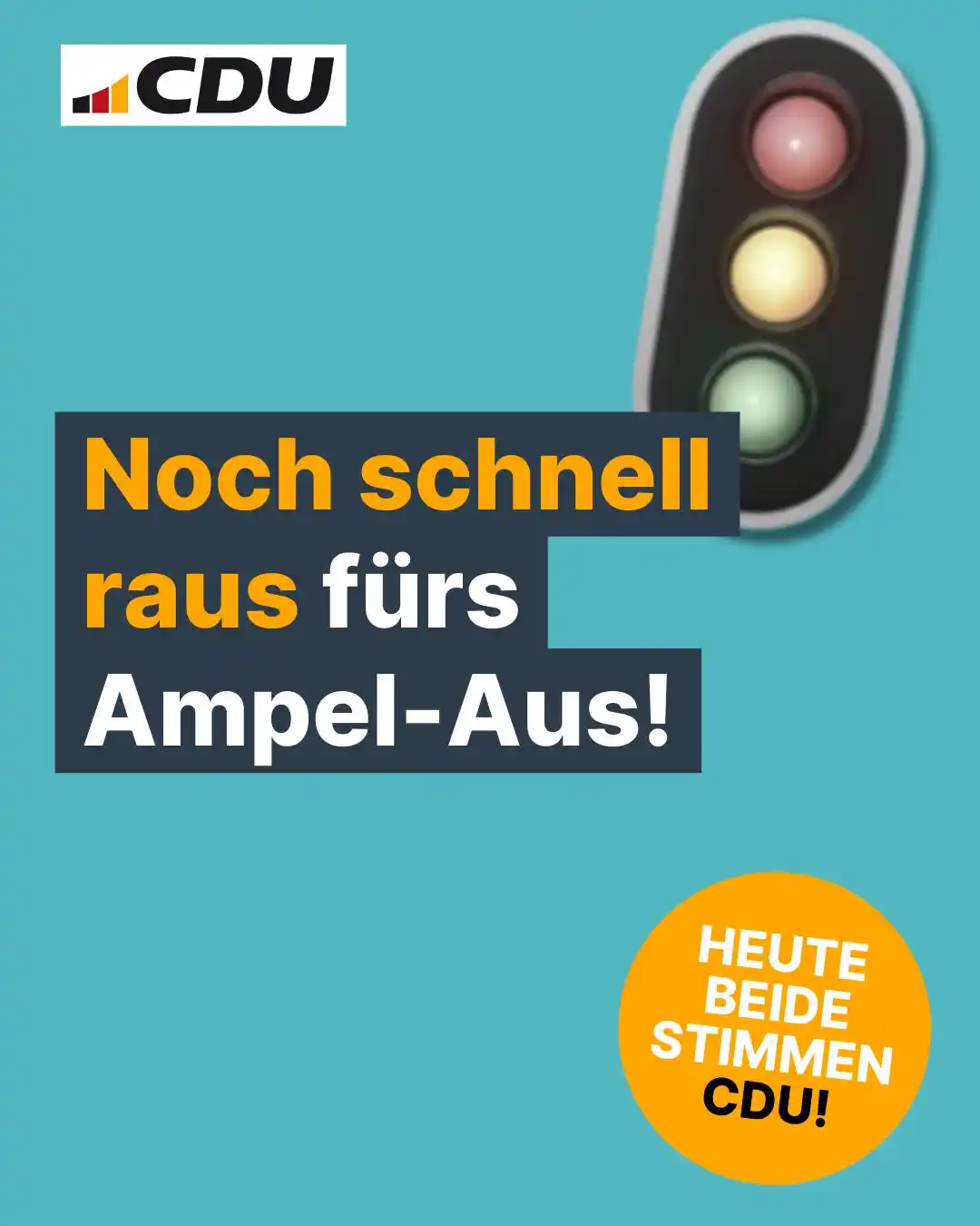 Image from CDU Deutschlands: Der Countdown läuft. Du willst, dass es mit unserem Land endlich <a cl...