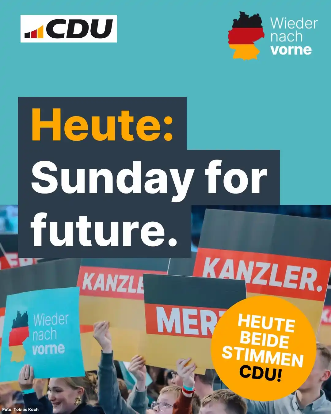 Image from CDU Deutschlands: Friedrich Merz hat es in den vergangenen Wochen oft betont: Diese Wahl...