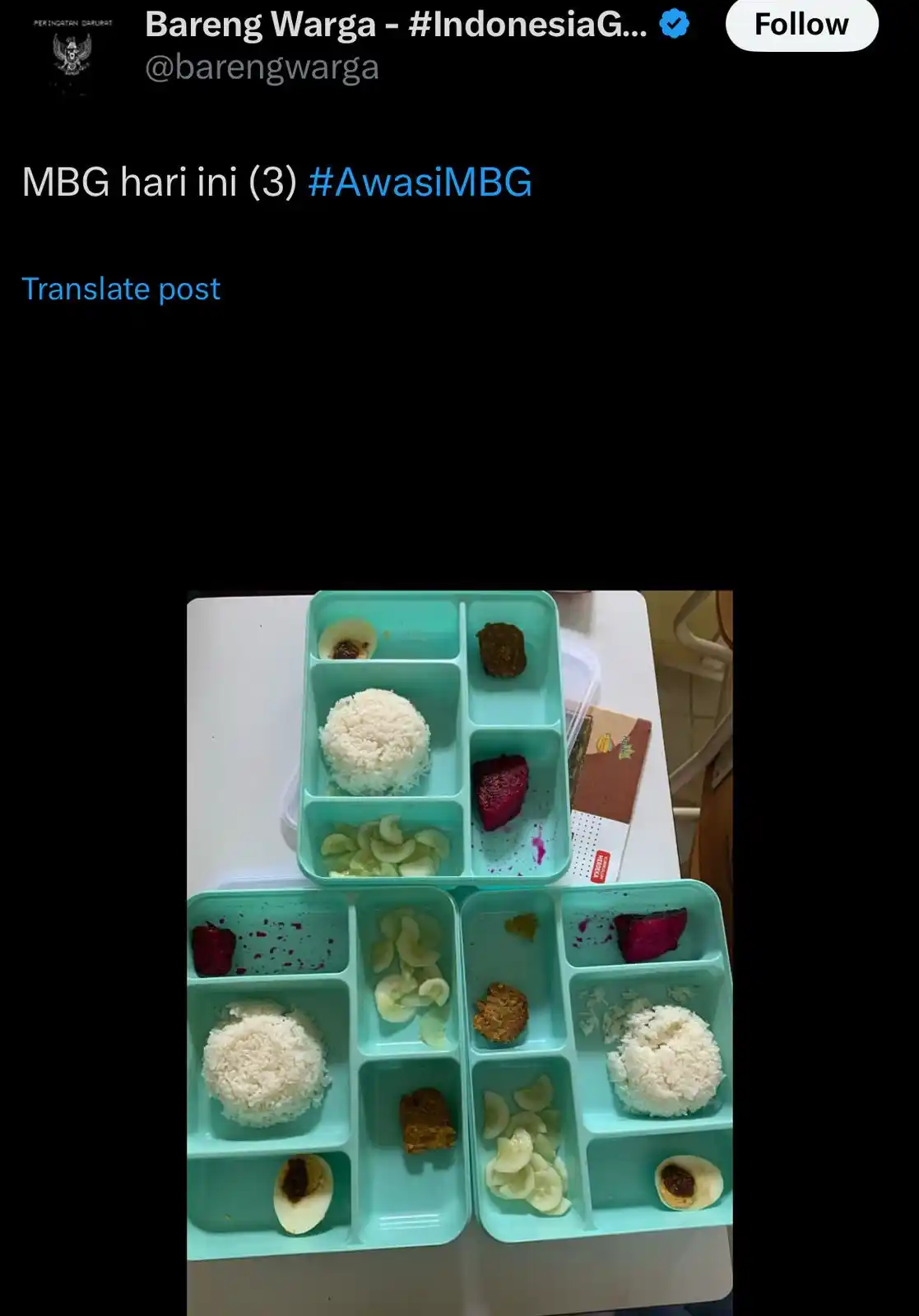 Image from Cenel pendidikan dan keluarga: Kalau diliat, protein satu makanan ini kayaknya gak nyampe 10 gram Te...