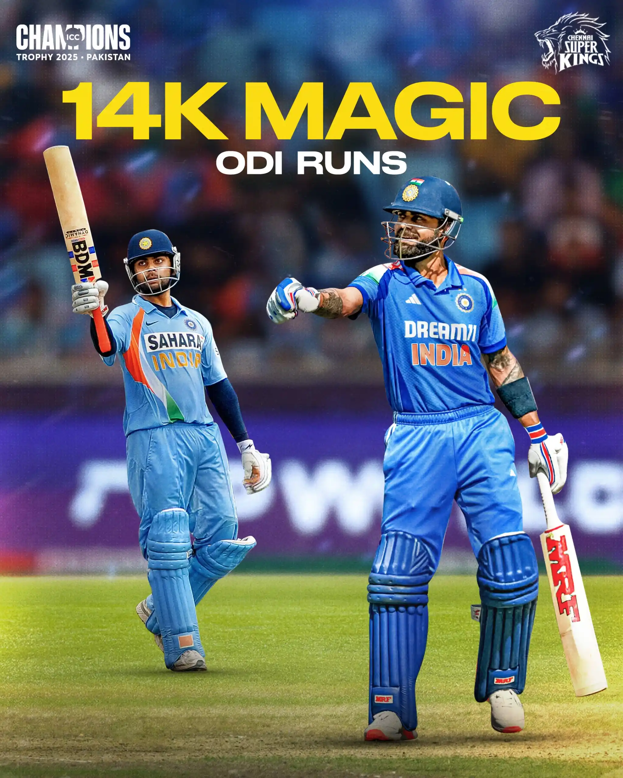 Image from Chennai Super Kings: Another feather in the King’s crown! 👑🇮🇳 <a class="text-blue-500 h...