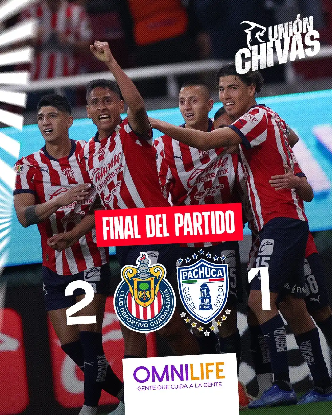Image from CHIVAS: ¡GANÓ EL REBAÑO! 🔥 +3 puntos importantes en el Estadio AKRON 🏟️ <a...