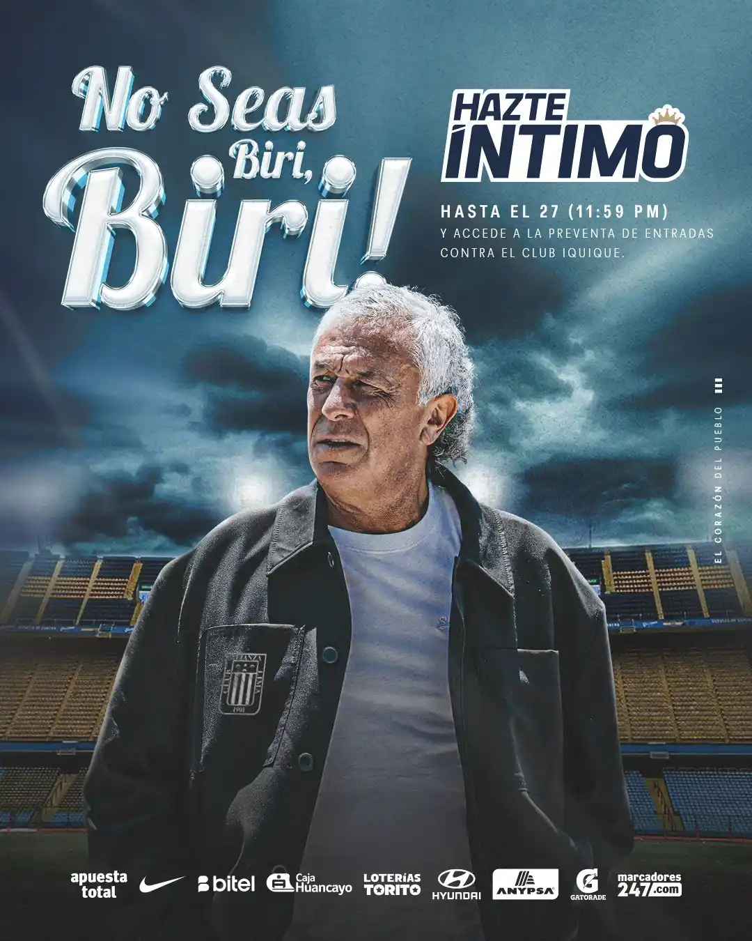 Image from Club Alianza Lima Oficial: ๐ต๐ ๐๐๐๐ ๐ฉ๐ฐ๐น๐ฐ ๐ฉ๐ฐ๐น๐ฐ ๐ ... ยก๐ฏ๐จ๐๐ป๐ฌ ๐ฐฬ๐ต๐ป๐ฐ๐ด๐ถ! ๐๏ฟฝ...