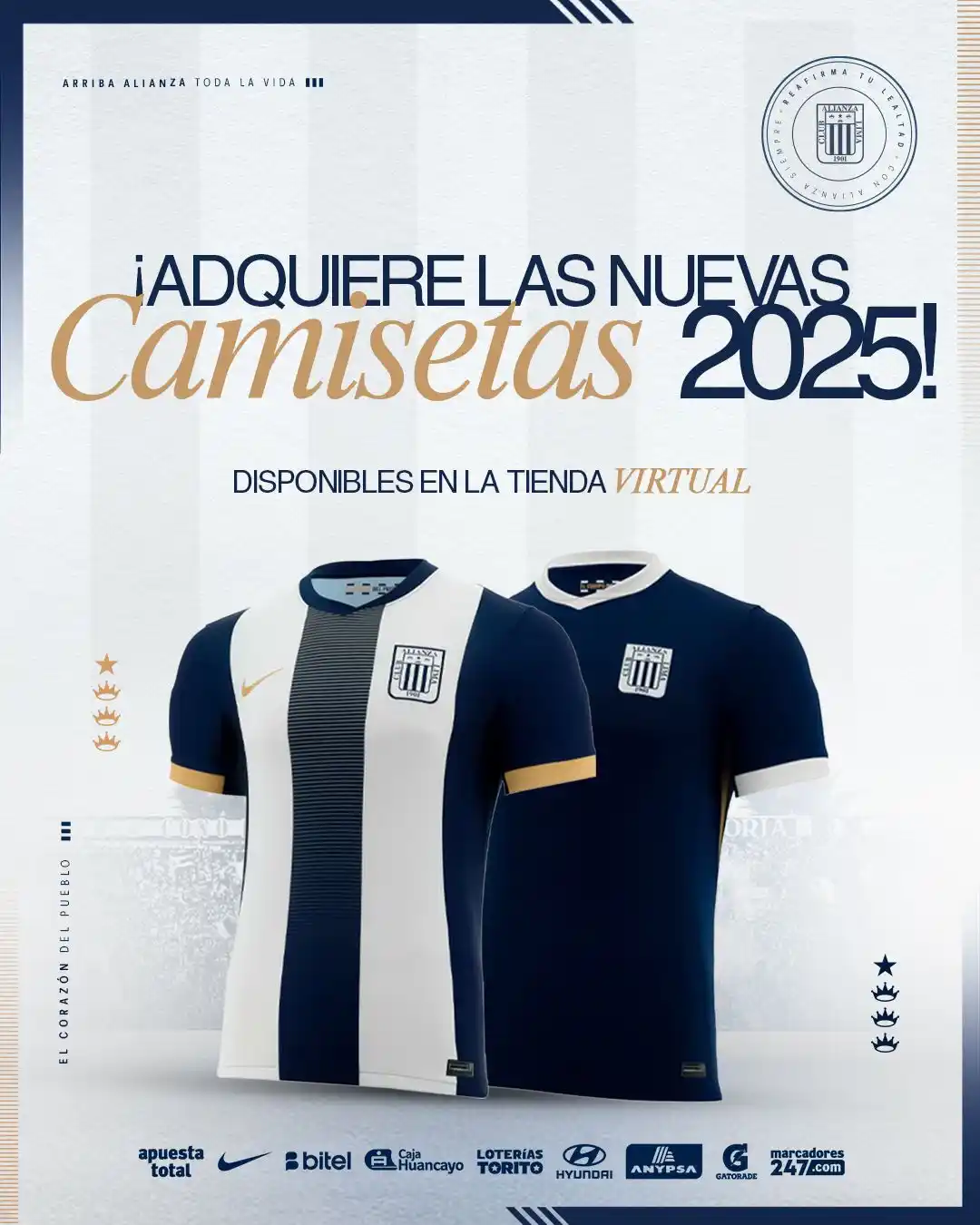 Image from Club Alianza Lima Oficial: ยก๐ณ๐ณ๐ฌ๐ฝ๐จ ๐ณ๐จ ๐ฉ๐ณ๐จ๐ต๐ธ๐ผ๐ฐ๐จ๐๐ผ๐ณ ๐ ๐ณ๐จ ๐จ๐ณ๐ป๐ฌ๐น๐ต๐จ ๐จ ๐ป๐ถ...
