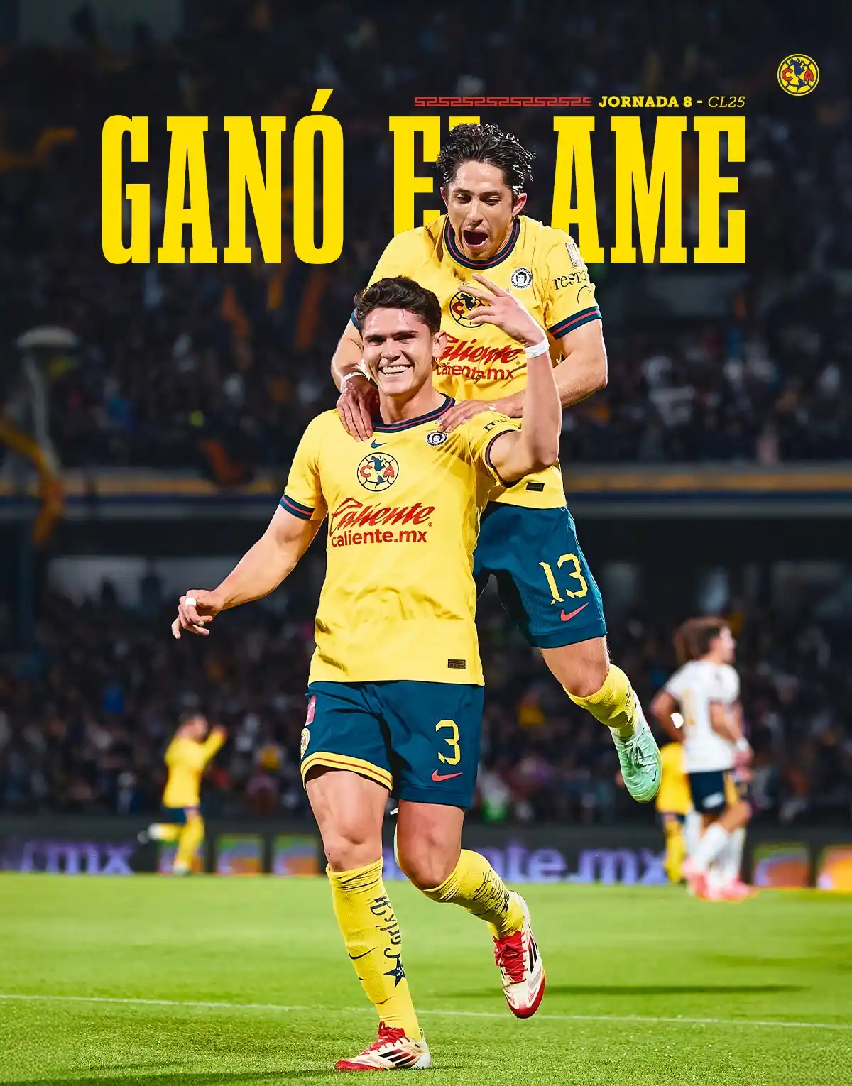Image from Club América: ¡<a class="text-blue-500 hover:underline cursor-pointer" href="/hashta...