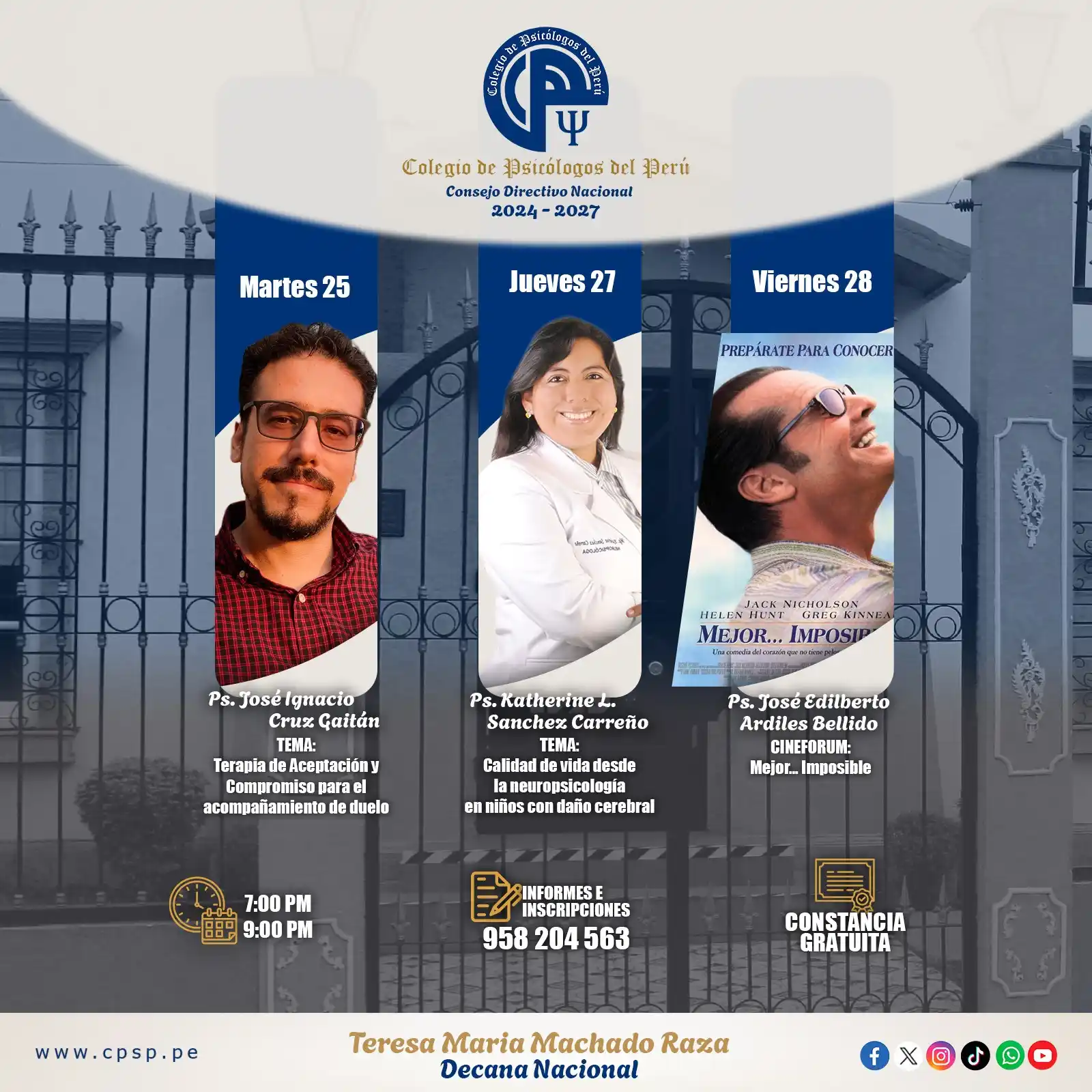 Image from Colegio de Psicólogos del Perú - CDN - Actualización Profesional 👩🏻🎓: 📌 <a class="text-blue-500 hover:underline cursor-pointer" href="/hash...