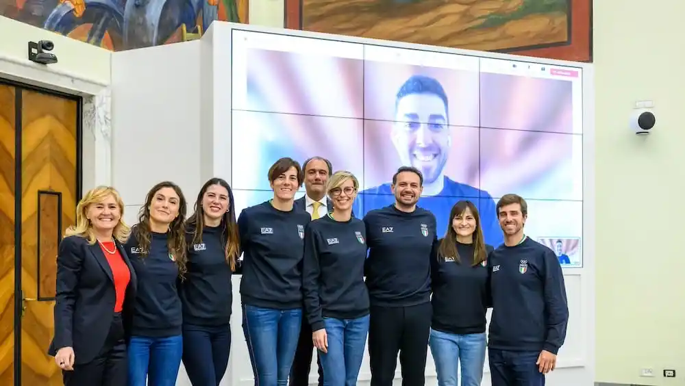 Image from CONI: Forum ‘Stronger Together’, Malagò: “Anni formidabili grazie al lavoro ...