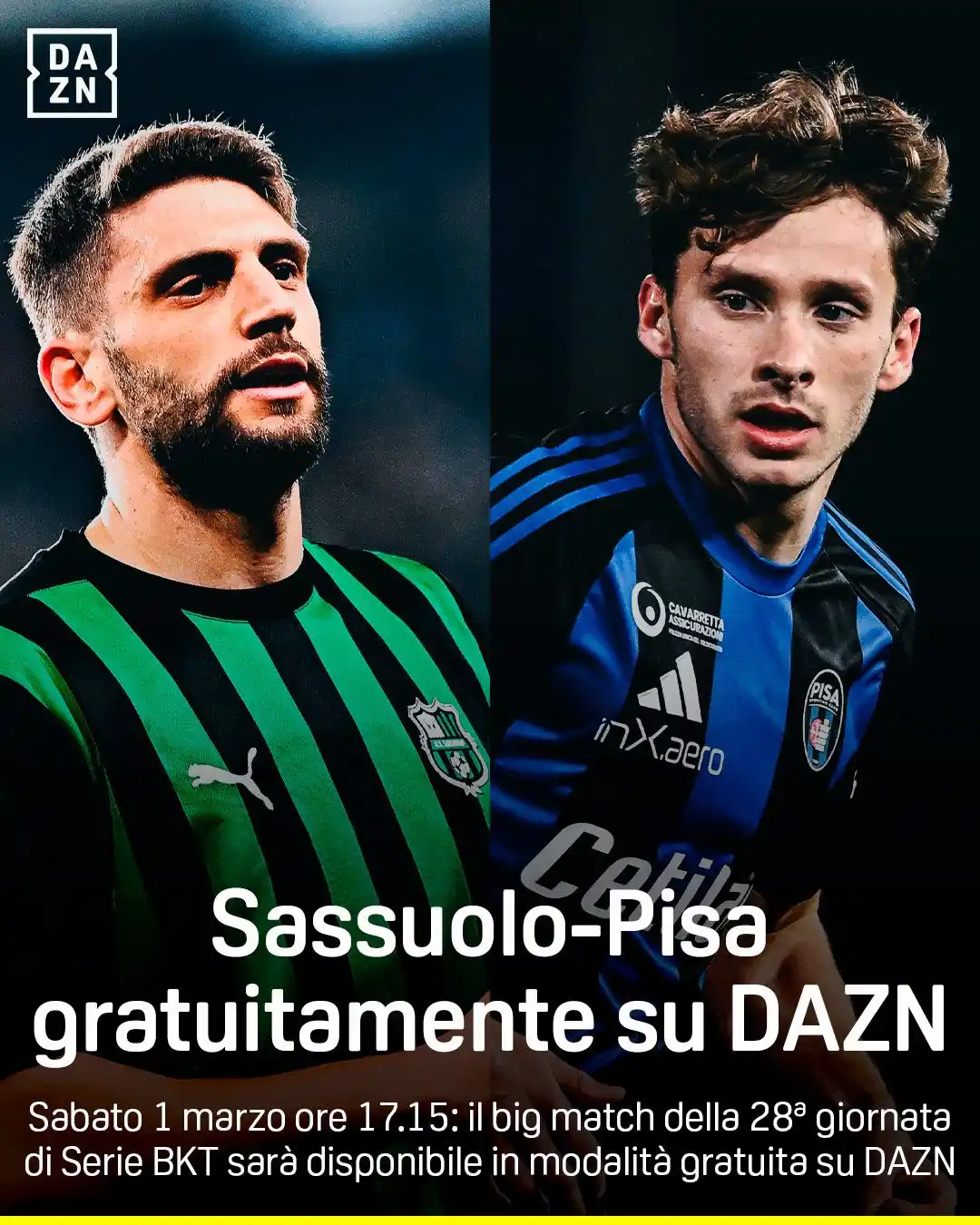 Image from DAZN Italia: Sfida al vertice in <a class="text-blue-500 hover:underline cursor-poi...