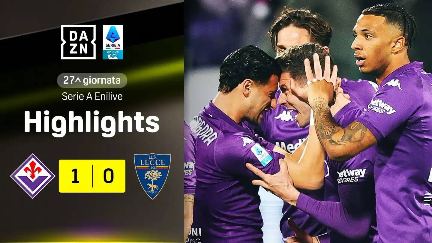 Image from DAZN Italia: La Fiorentina torna alla vittoria✌️ Con la rete di Robin Gosens 🦹 ➡️...